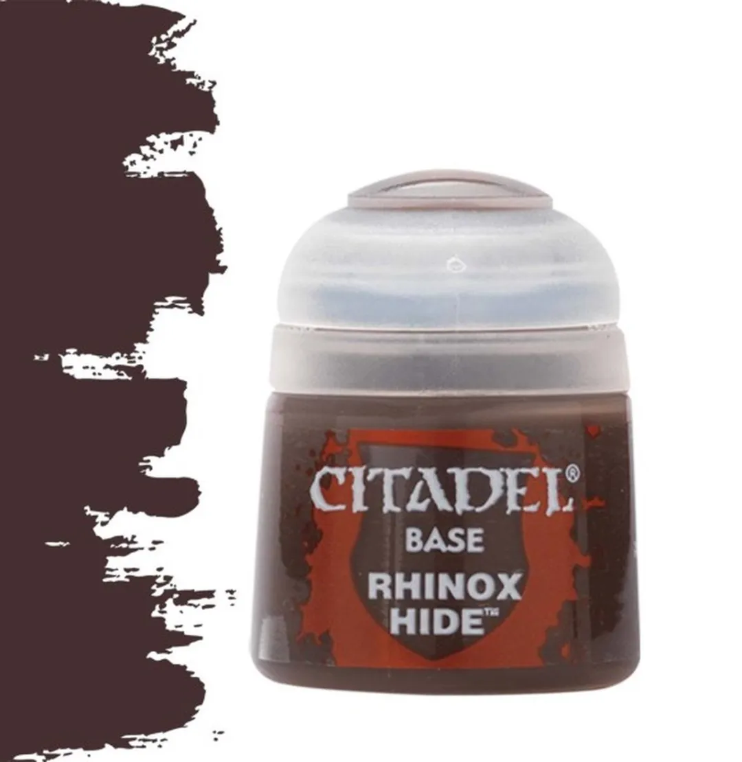Games Workshop Citadel Base Rhinox Hide Verf 12ml