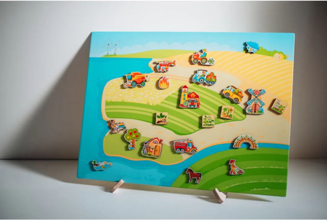 Eduplay Figuren voor Mega Magnetisch Bord - 2 Stuks - Multicolor