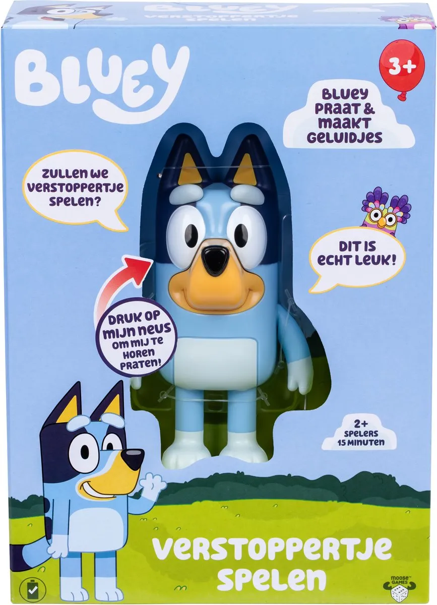 Moose Toys Bluey Verstoppertje Spel - Elektronisch - MS91626
