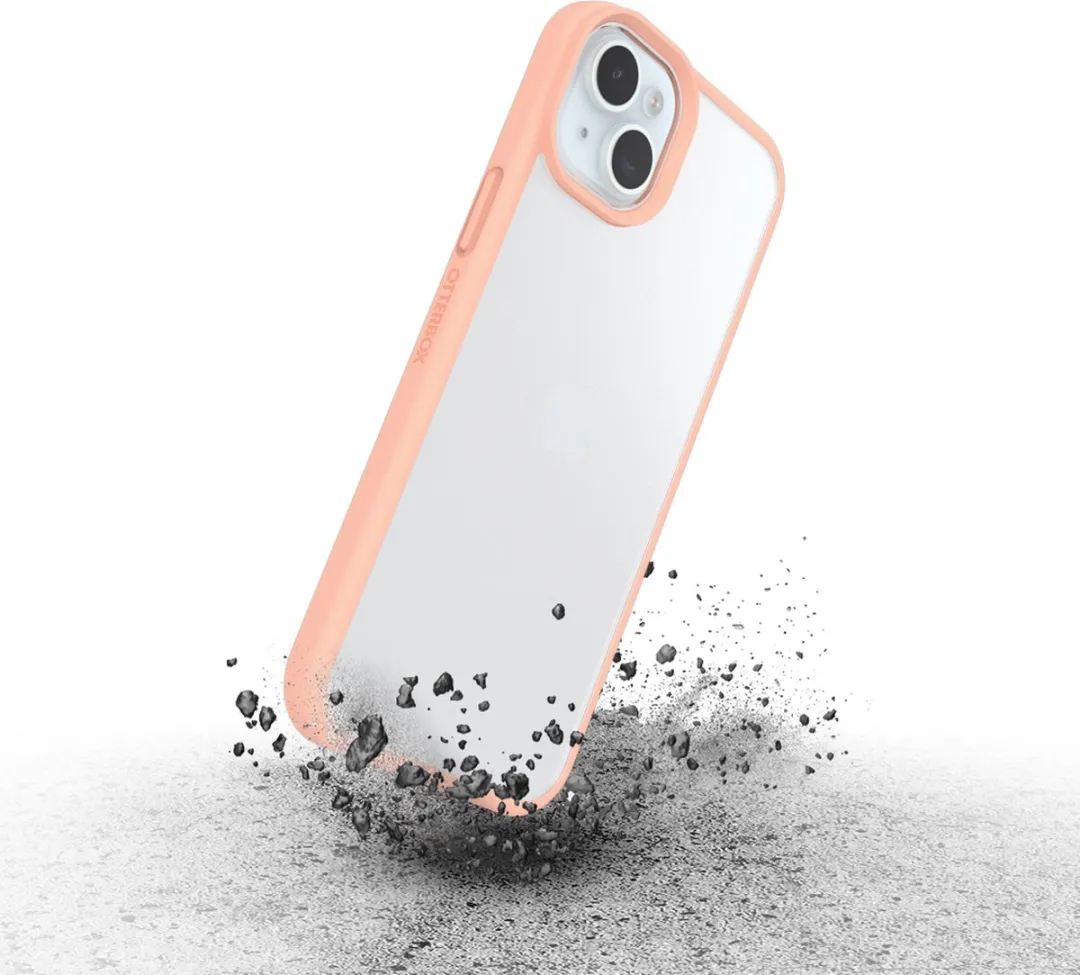 OtterBox React 77-92775 Hoesje iPhone 15 Plus - Transparant Roze