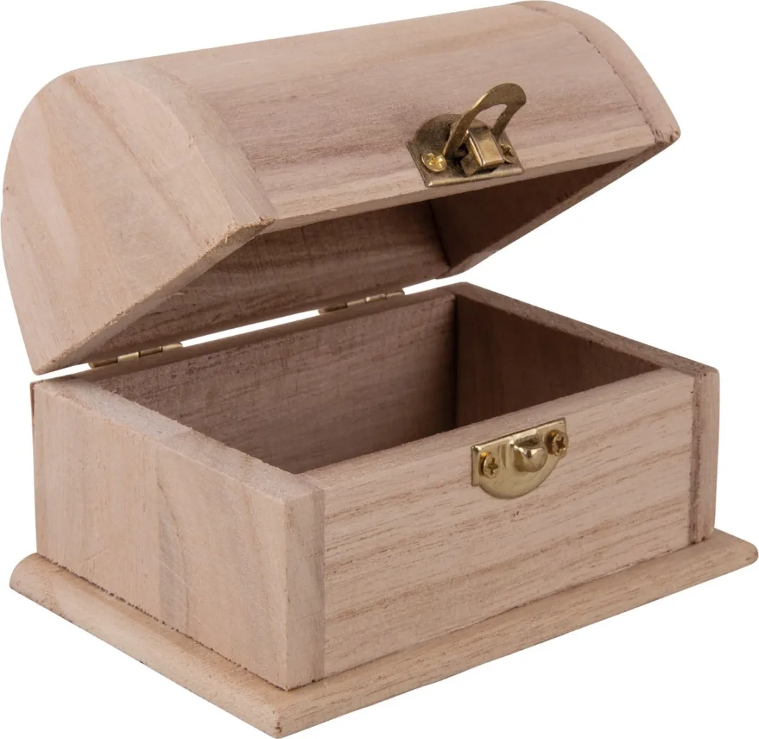 Rayher Hobby Kistje Ivoorwit 10x6x6cm