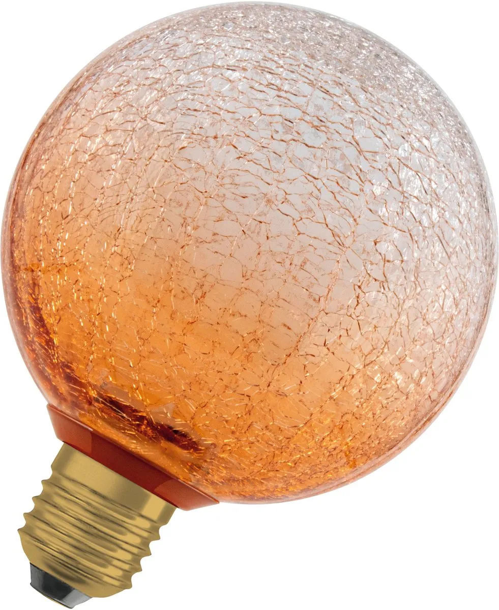 Osram Decor LED Lamp Cracked Glass