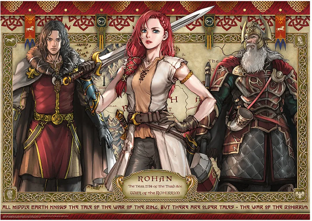 Trefl Legpuzzel The Lord of the Rings War of the Rohirrim 1000 Stuks - Multicolor