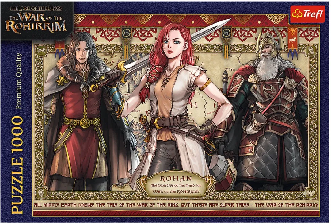 Trefl Legpuzzel The Lord of the Rings War of the Rohirrim 1000 Stuks - Multicolor