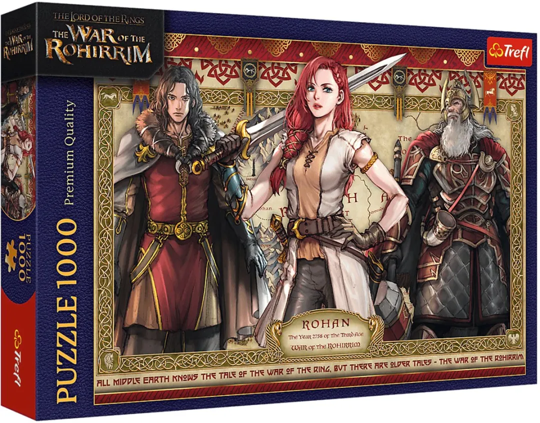 Trefl Legpuzzel The Lord of the Rings War of the Rohirrim 1000 Stuks