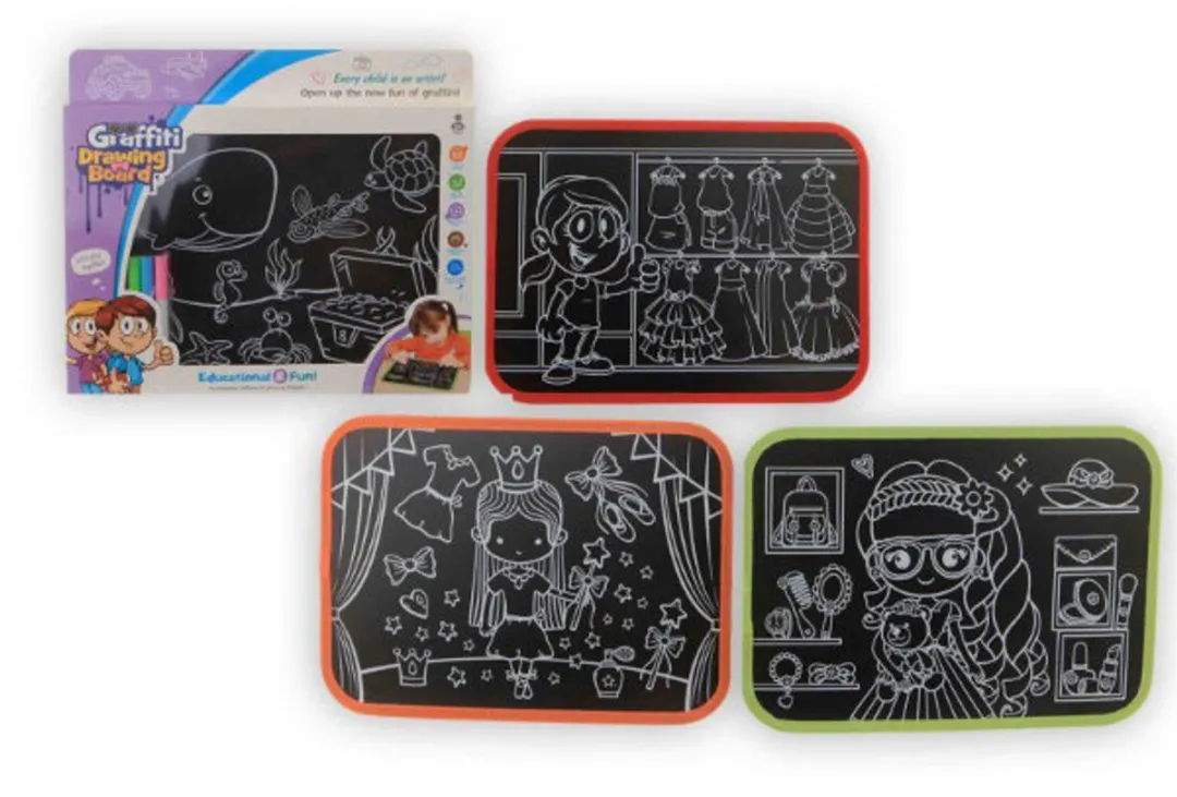 Jonotoys Graffiti Junior Tekenbord 25x29cm