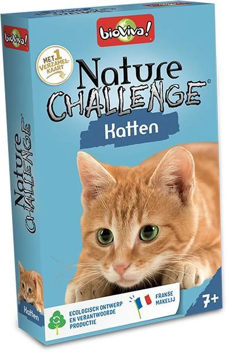 Geronimo Games Nature Challenge Katten Kaartspel - 6 Spelers