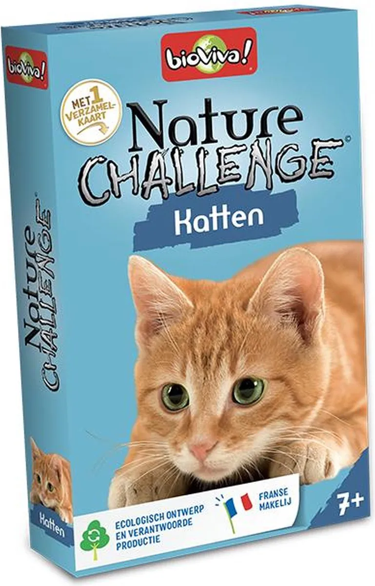 Geronimo Games Nature Challenge Katten Kaartspel - 6 Spelers