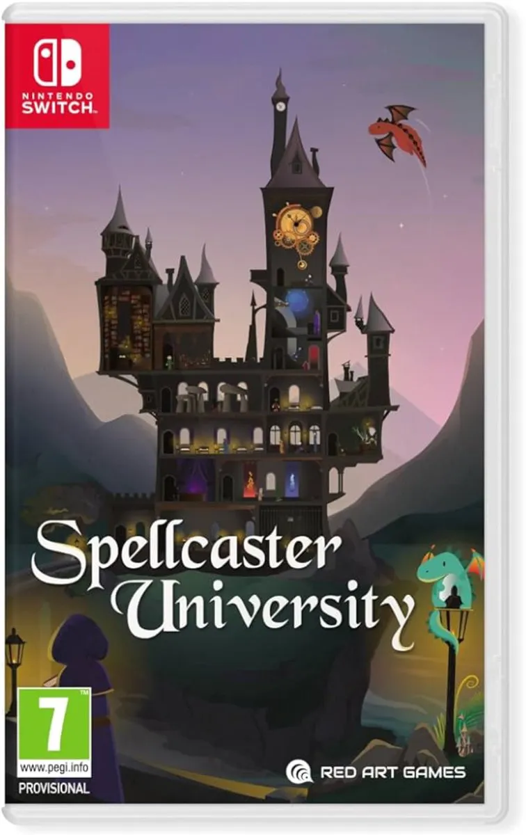 Red Art Games Spellcaster University Switch Game