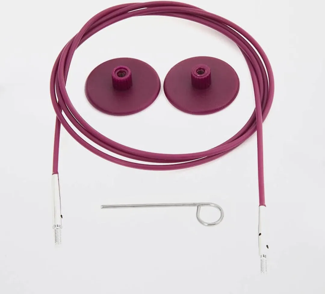 KnitPro Kabel 60cm - Paars