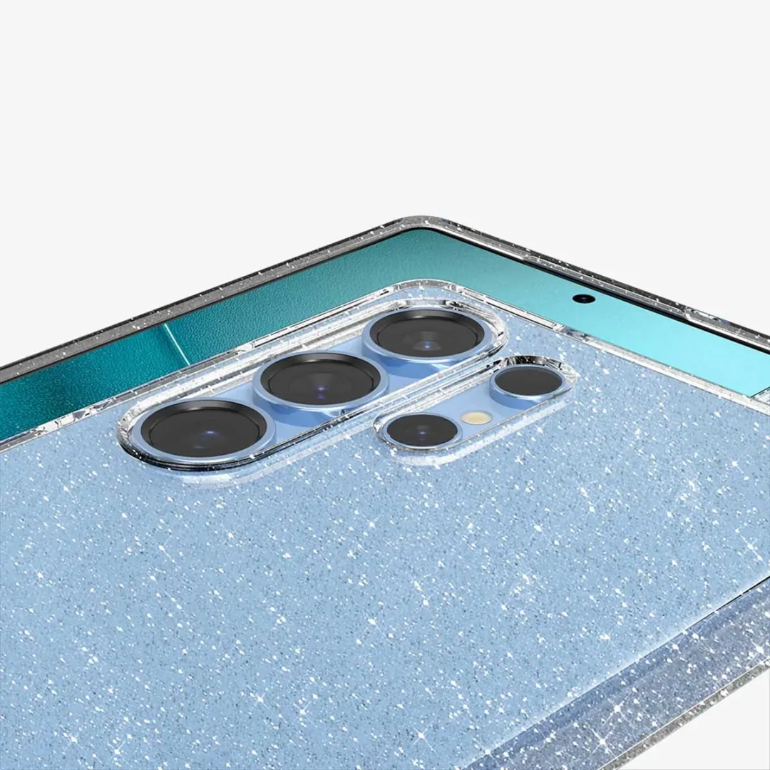 Spigen ACS08950 Liquid Crystal Backcover - Samsung Galaxy S25 Ultra - Transparant