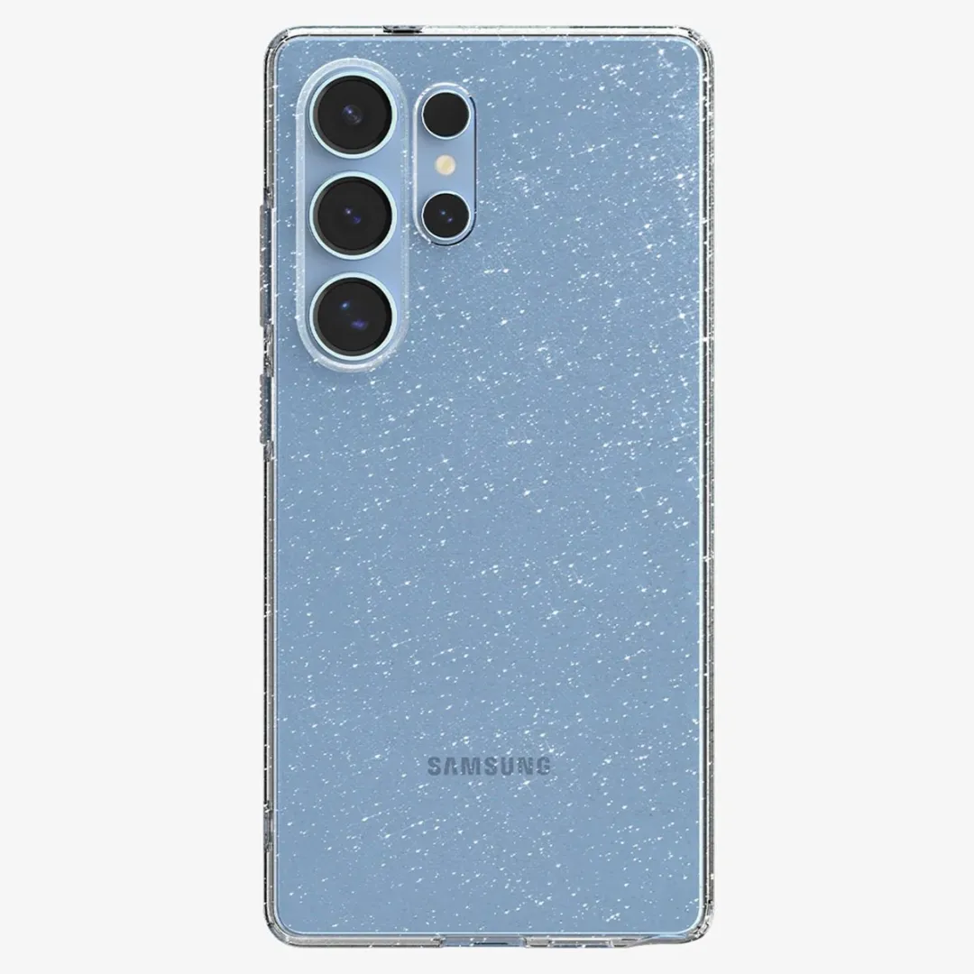 Spigen ACS08950 Liquid Crystal Backcover - Samsung Galaxy S25 Ultra - Transparant
