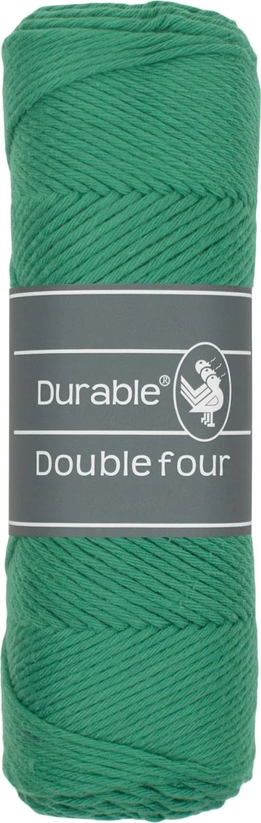 Durable Double Four Katoengaren Agate Green