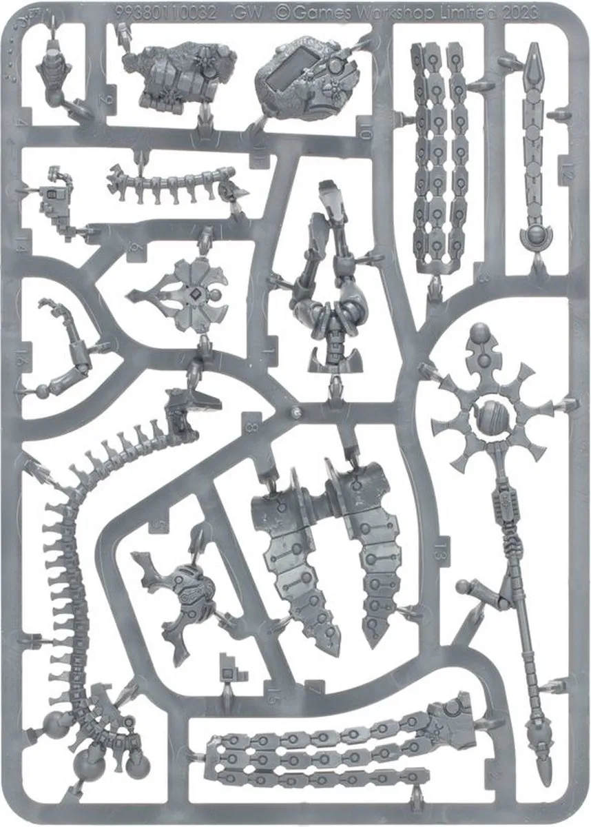 Games Workshop Necrons Orikan the Diviner - 15 Onderdelen