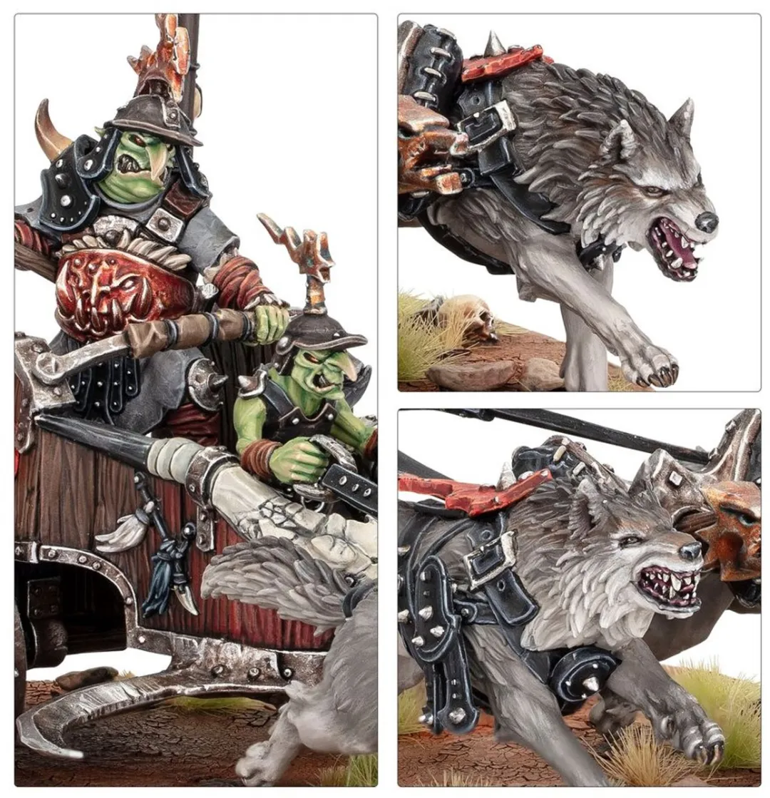Games Workshop Gloomspite Gitz Snarlboss On War-Wheela