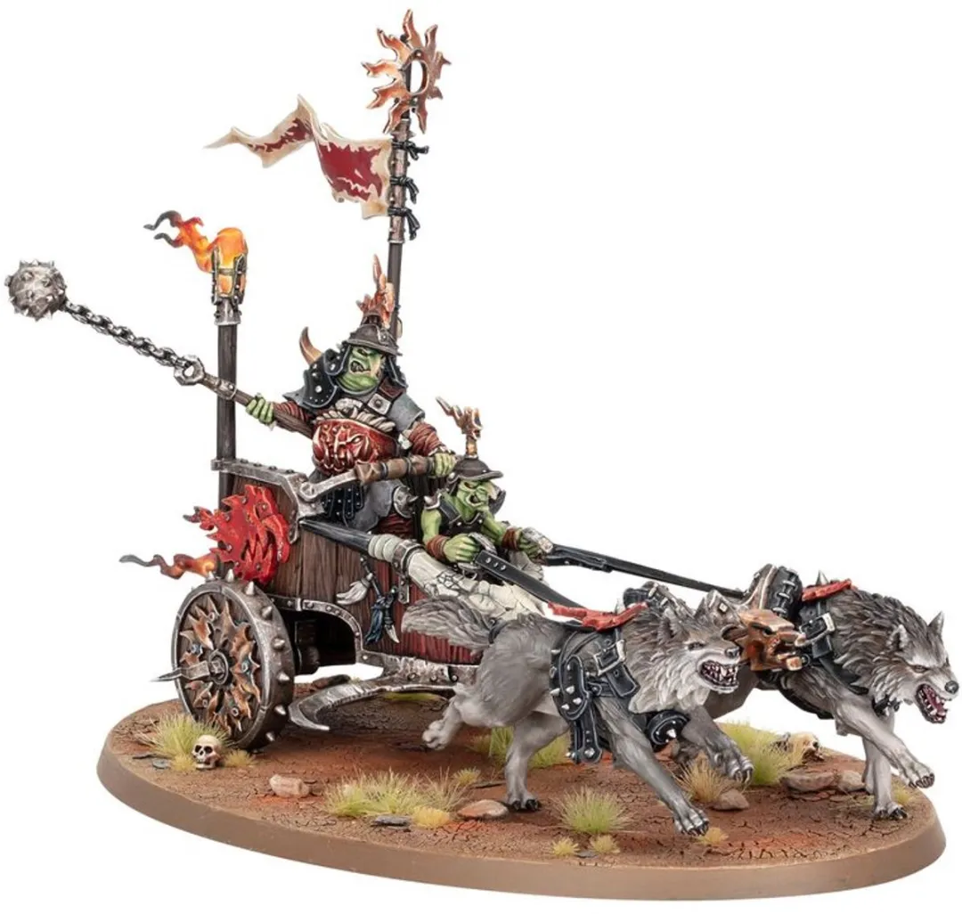 Games Workshop Gloomspite Gitz Snarlboss On War-Wheela