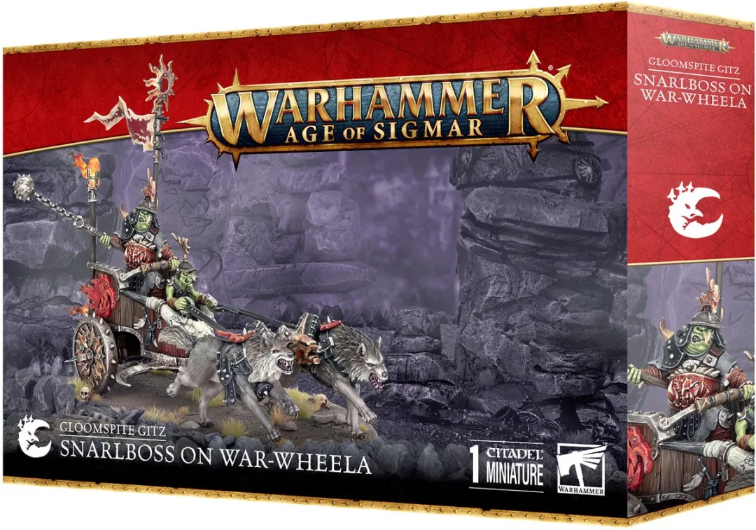 Games Workshop Gloomspite Gitz Snarlboss On War-Wheela