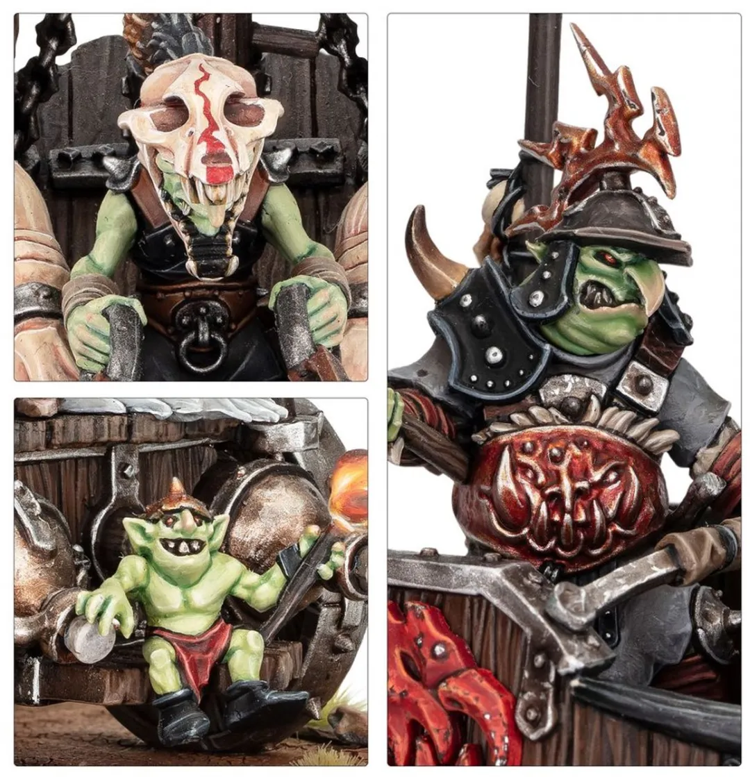 Games Workshop Gloomspite Gitz Snarlboss On War-Wheela