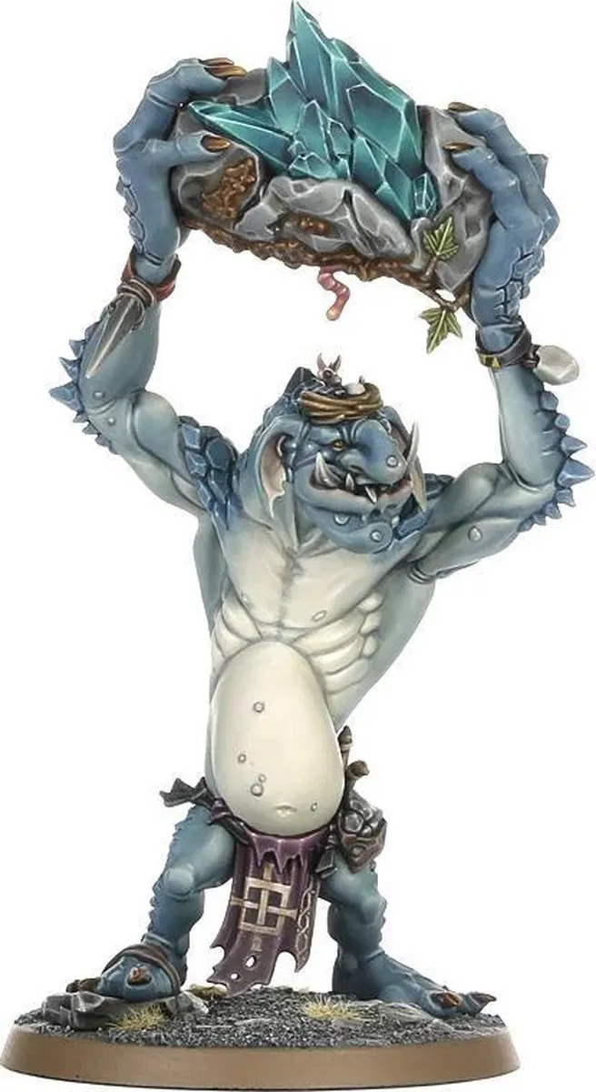 Games Workshop Warhammer Age of Sigmar Rockgut Troggoths - 91 Onderdelen - afbeelding 6 van 6
