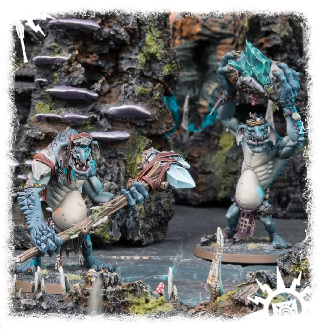 Games Workshop Warhammer Age of Sigmar Rockgut Troggoths - 91 Onderdelen