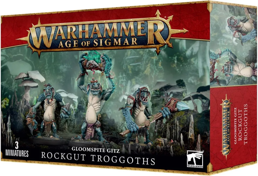 Games Workshop Warhammer Age of Sigmar Rockgut Troggoths