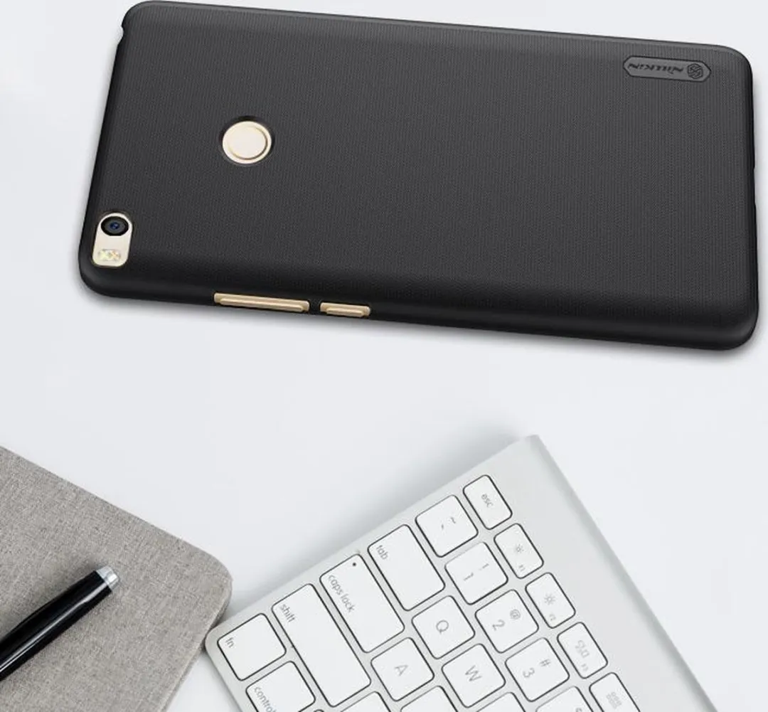 Nillkin Frosted Shield Hoes Xiaomi Mi Max 2 - Zwart - afbeelding 6 van 6