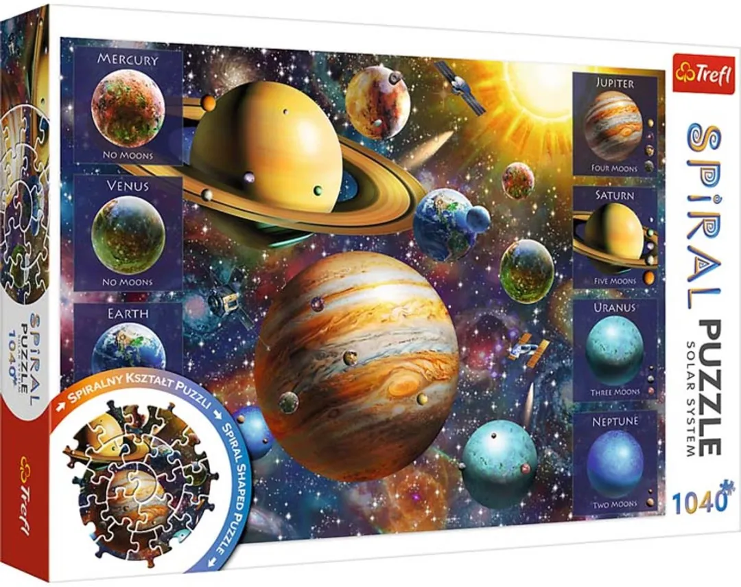 Trefl 1040SP Solar System Puzzle 1000 Stuks - Multicolor