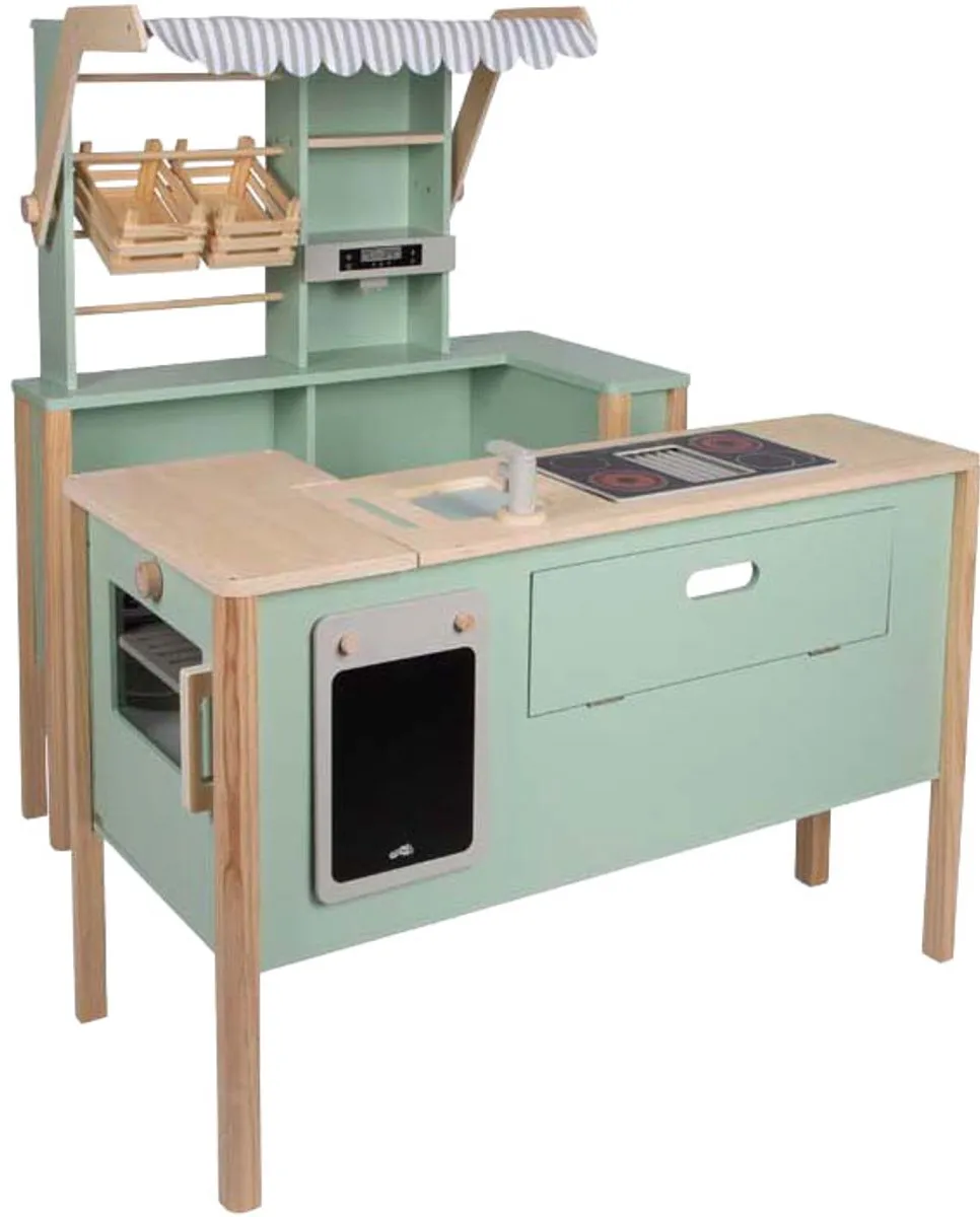 Small Foot Kinderwinkel en Keuken Groen Fresh - Multicolor