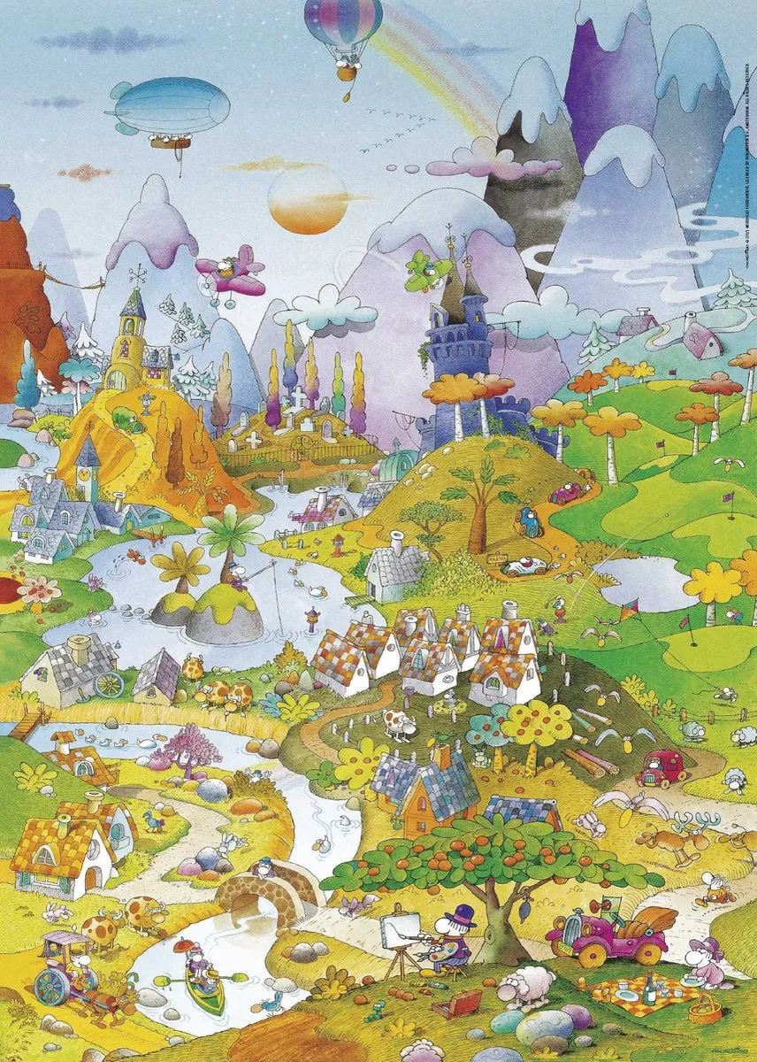 Heye Puzzel Aan het meer 1000 Stuks