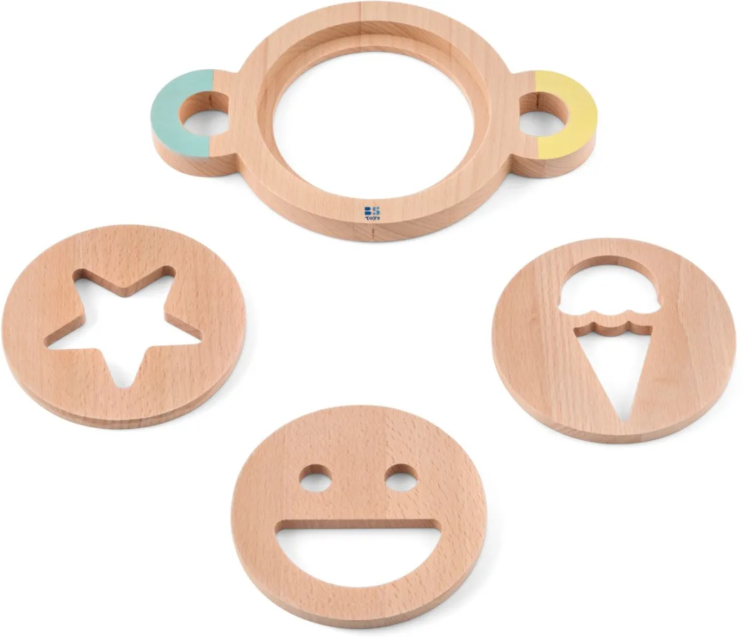 BS Toys Zandvormenset Houten Speelset GA553