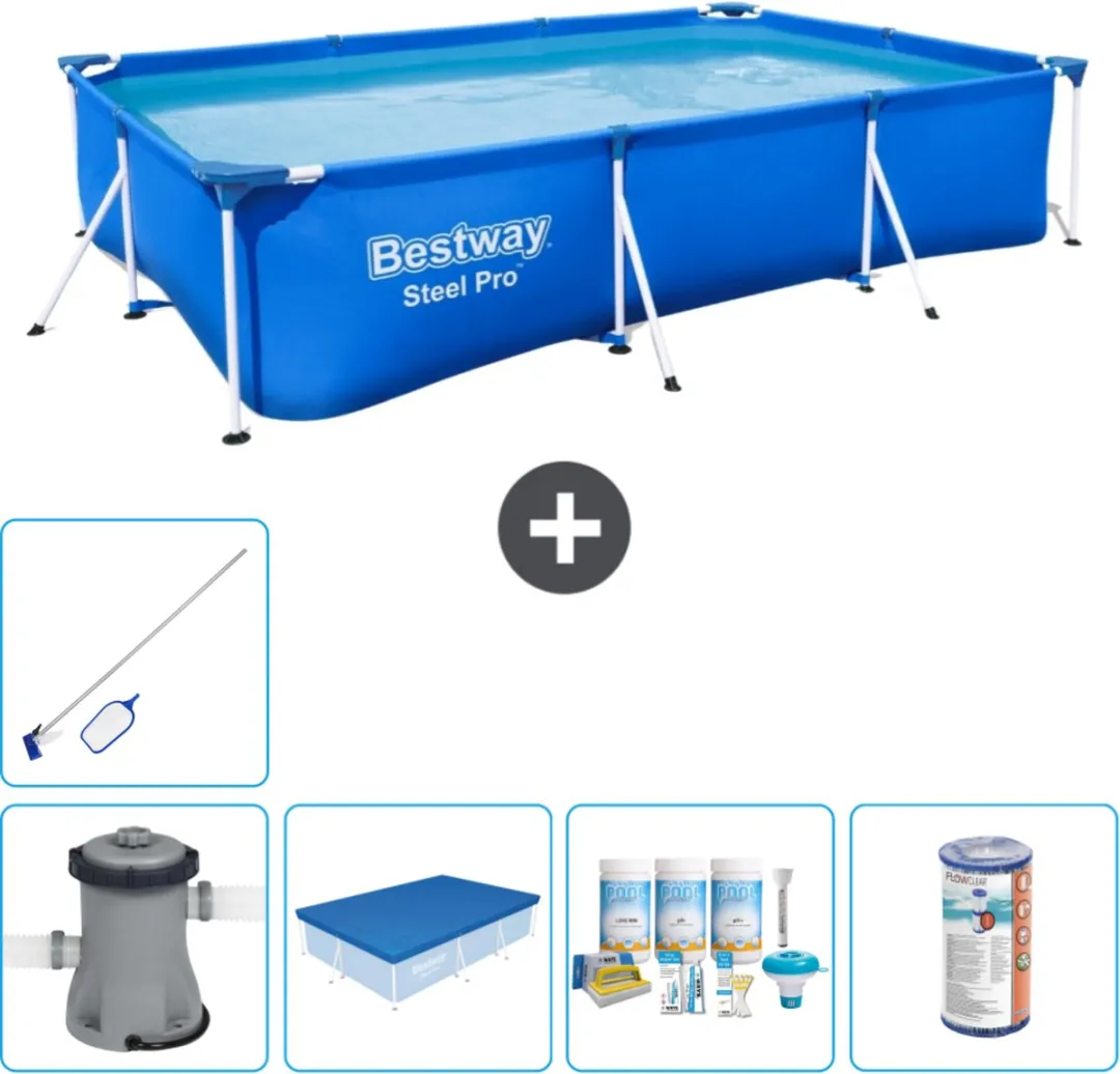 Bestway Steel Pro Zwembad 300x201x66cm