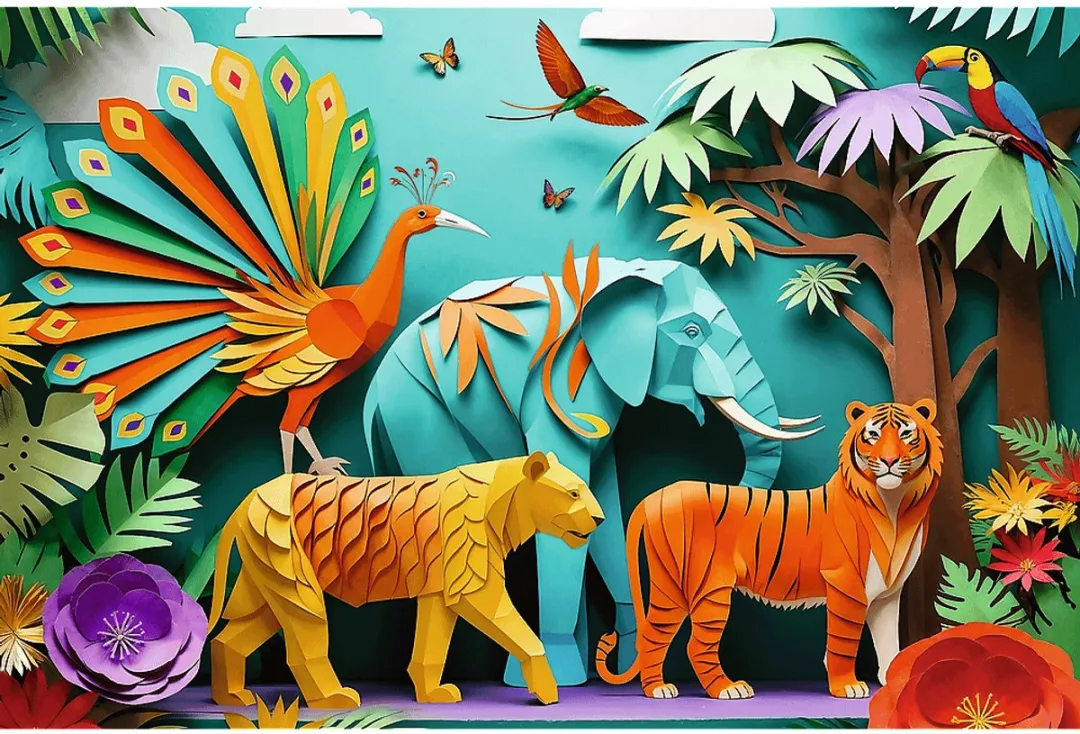 Trefl Dieren Puzzel 160 Stuks - Meerkleurig