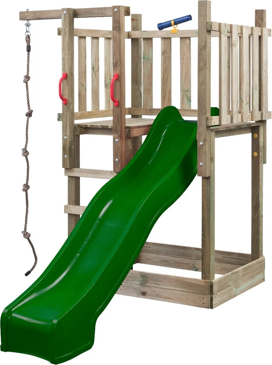 Intergard Marco Houten Schommel - 120x104x210cm Groen