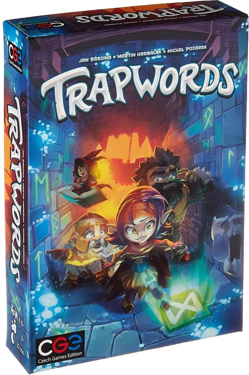 Czech Games Edition Trapwords Bordspel