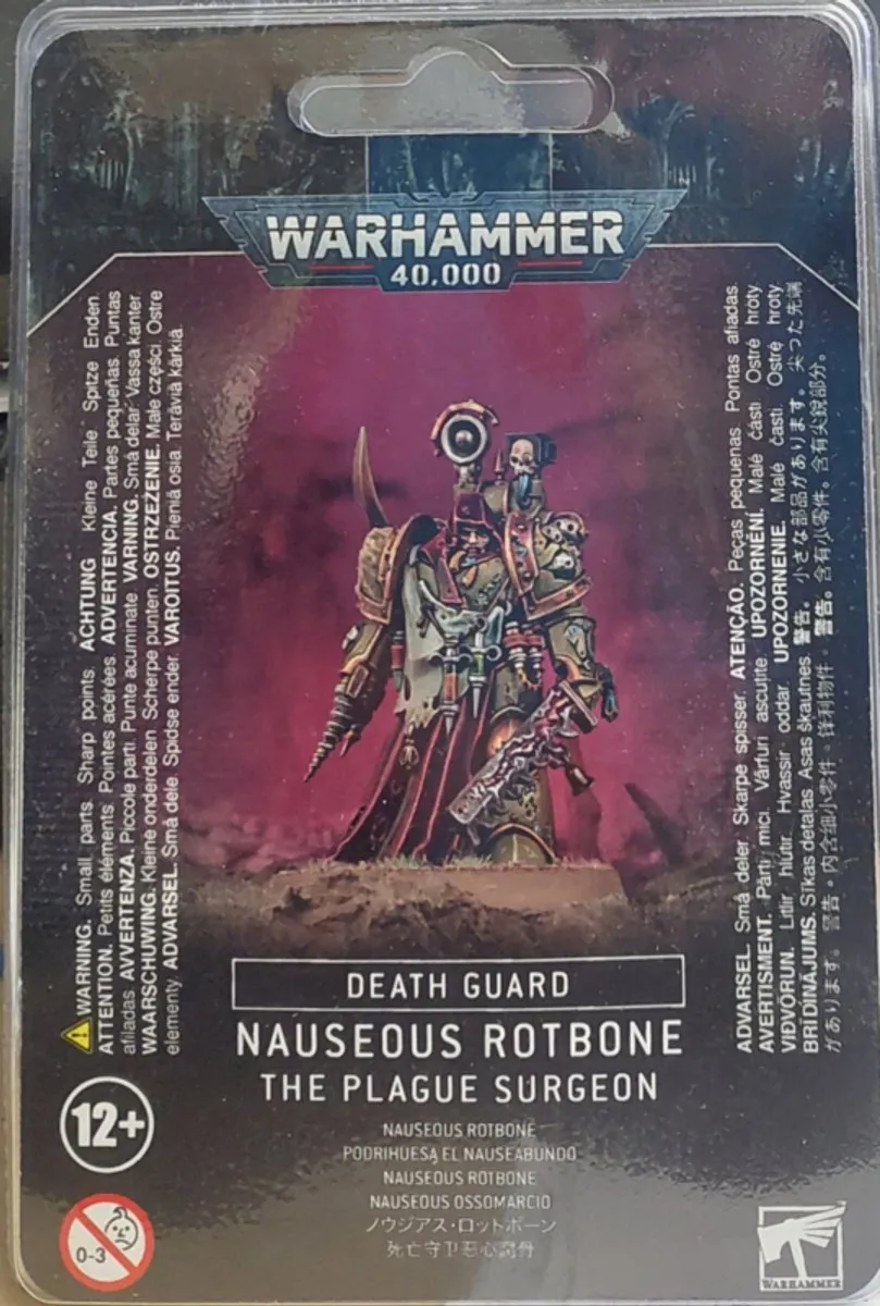 Games Workshop Warhammer 40.000 Death Guard Nauseous Rotbone