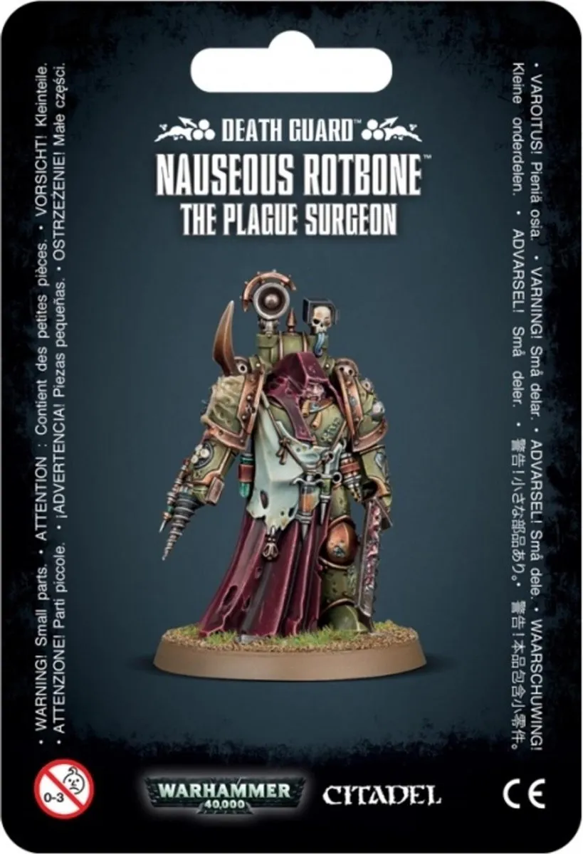 Games Workshop Warhammer 40.000 Death Guard Nauseous Rotbone