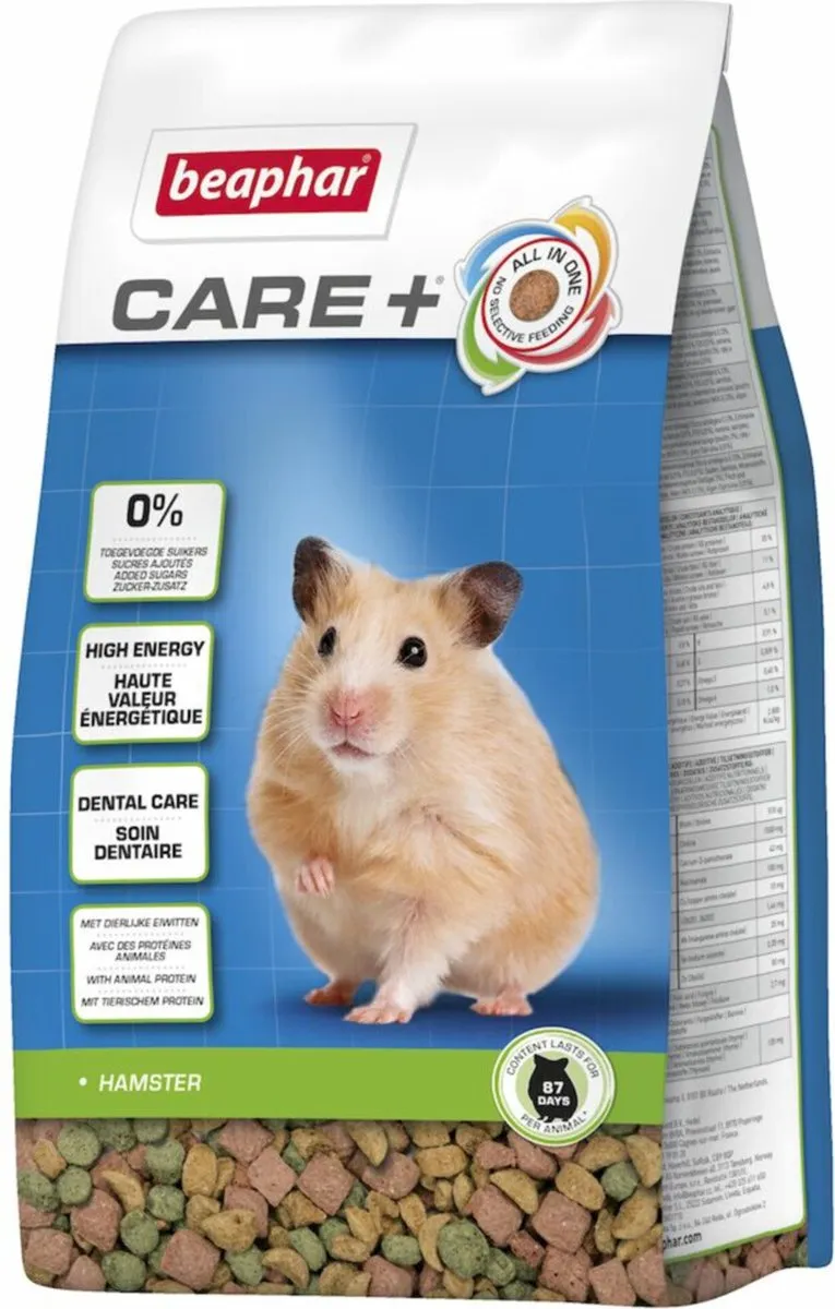 Beaphar Care+ Hamstervoer 700g - 4 Stuks