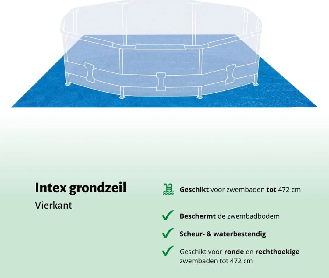 Intex Zwembad 450x220x84cm - 7127L - Blauw