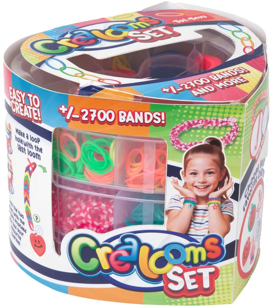 Toi-Toys Fun Loomband Set 2700 Stuks