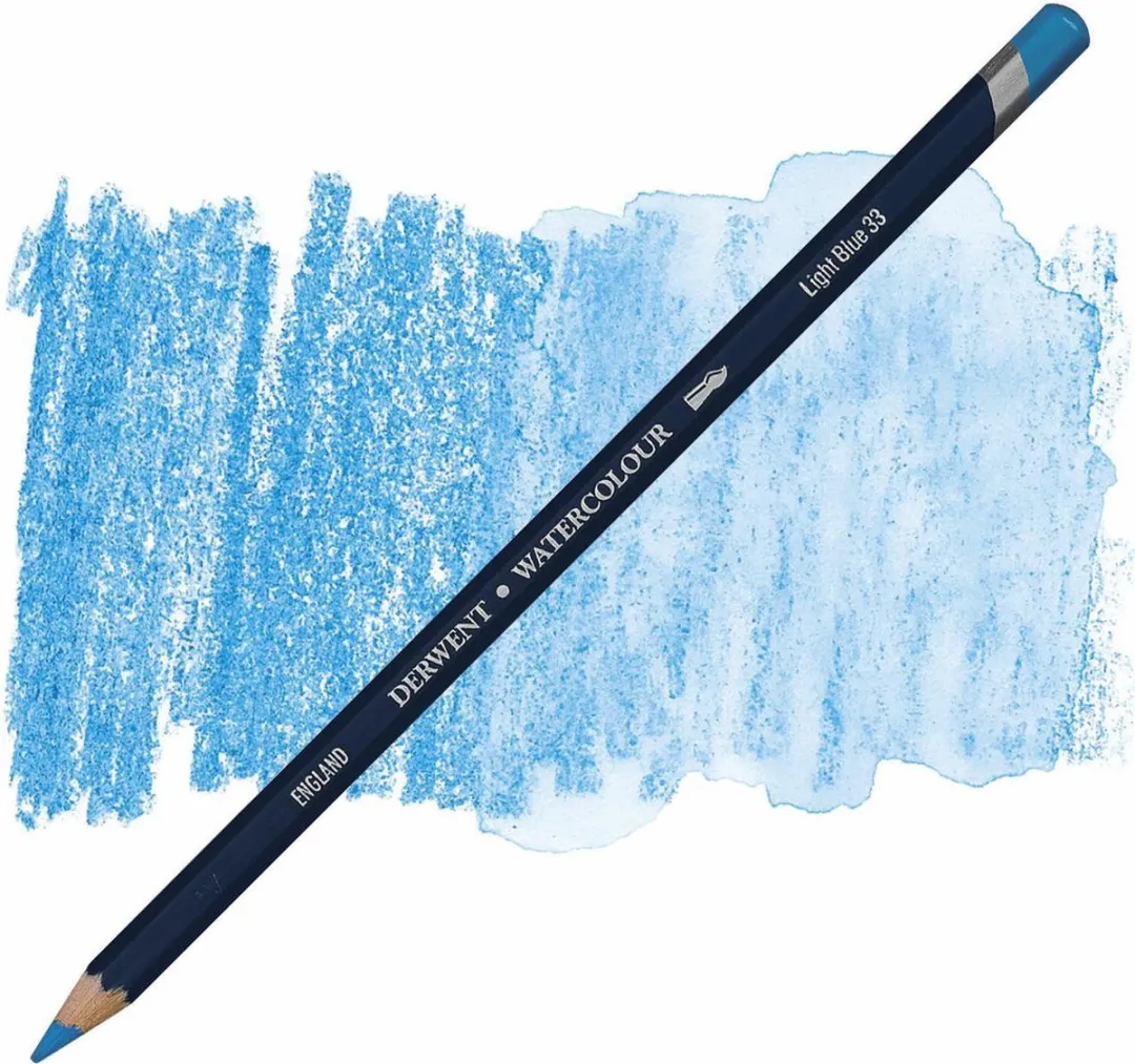 Derwent Watercolour Potlood Light Blue 33