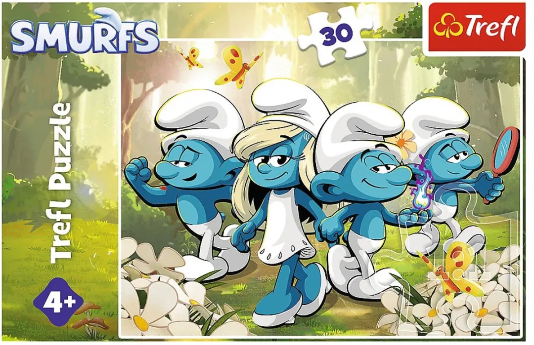 Trefl Smurfen Avontuur Puzzel 2024 Stuks - Multicolor