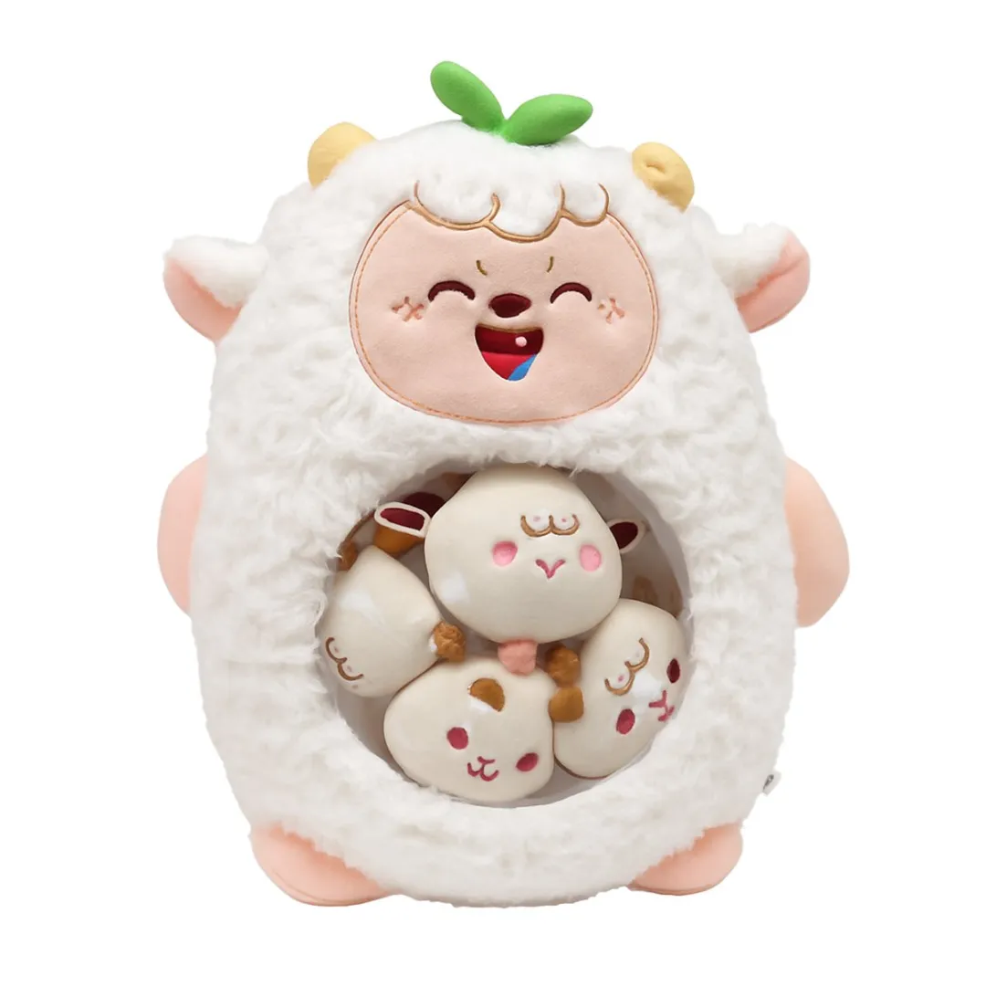 MagniToys Kawaii Knuffelkussen Wit