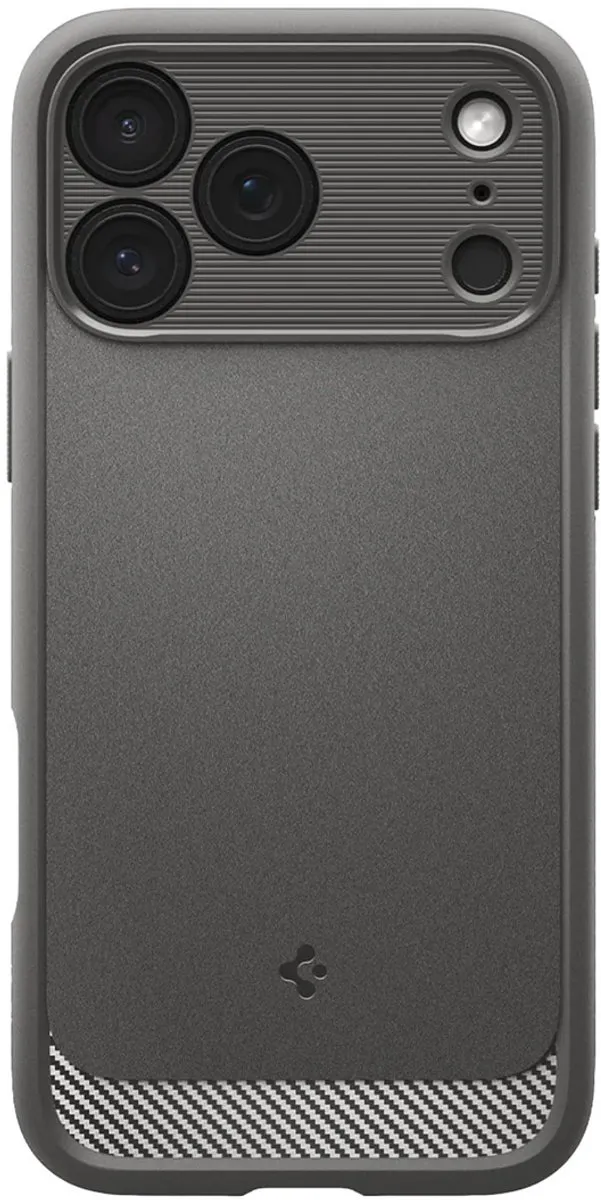 Spigen Rugged Armor MagSafe Hoesje iPhone 17 Pro Max - Zwart