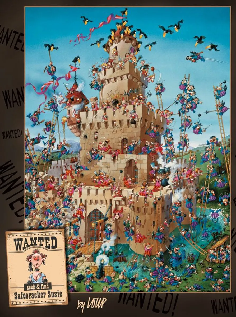 Heye Safecracker Suzie Puzzel 1000 Stuks