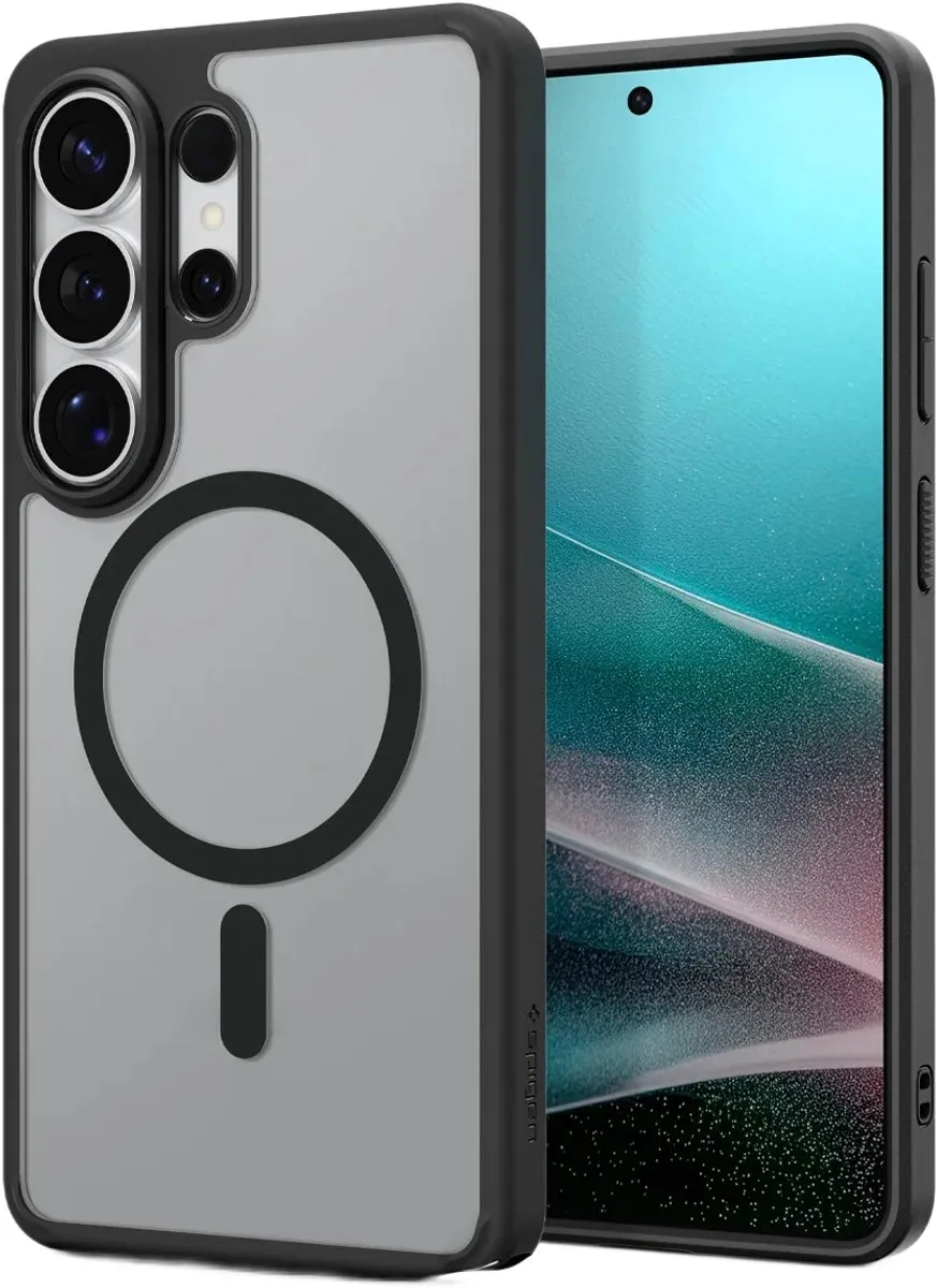 Spigen Ultra Hybrid Backcover S26 Ultra - Matte Black - 8800283318128