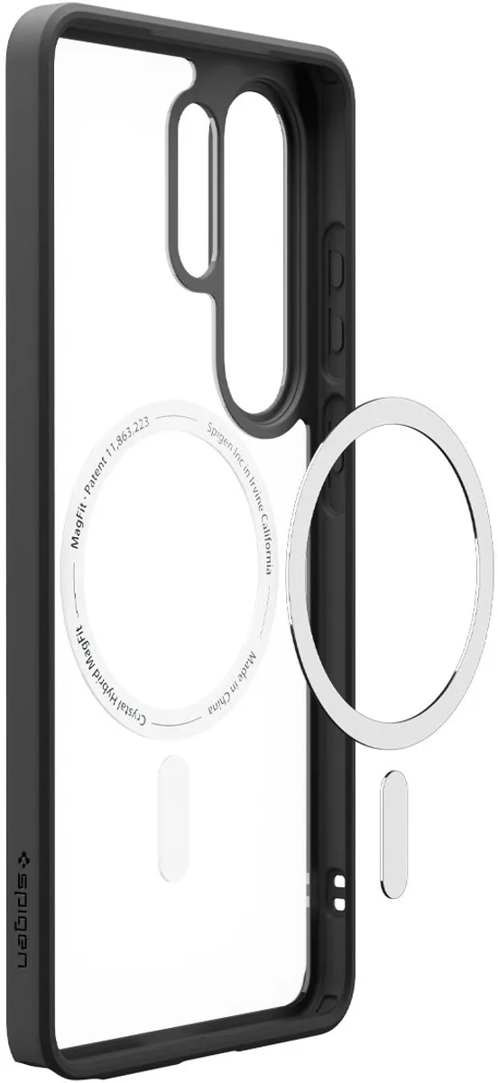 Spigen Ultra Hybrid Backcover S26 Ultra - Matte Black - 8800283318128 - afbeelding 6 van 6