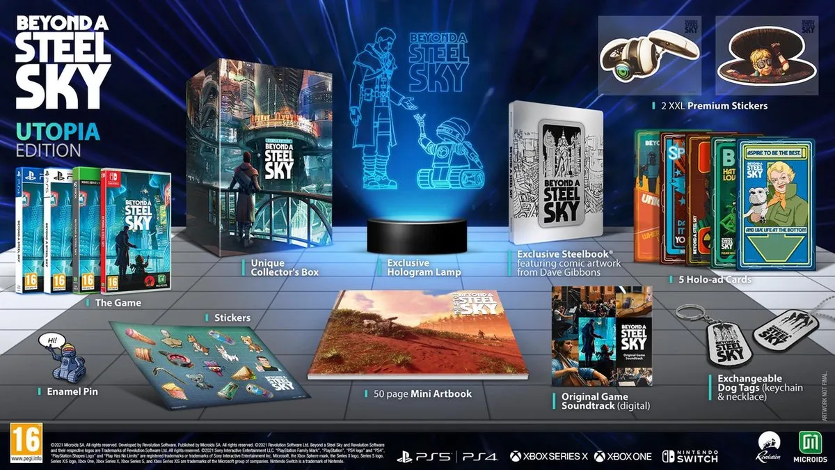 Mindscape Beyond a Steel Sky Utopia Edition - PS4