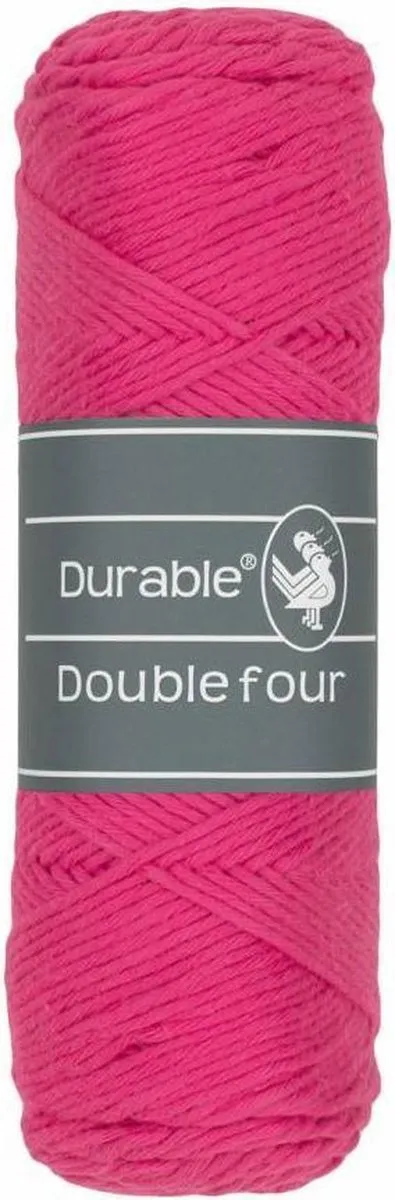 Durable Double Four Katoengaren - 1 Stuk - Fuchsia - afbeelding 6 van 6