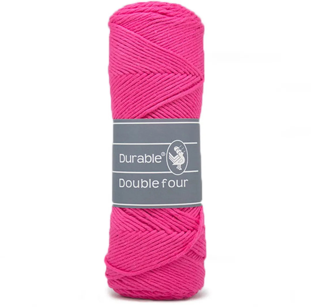 Durable Double Four Katoengaren - 1 Stuk - Fuchsia
