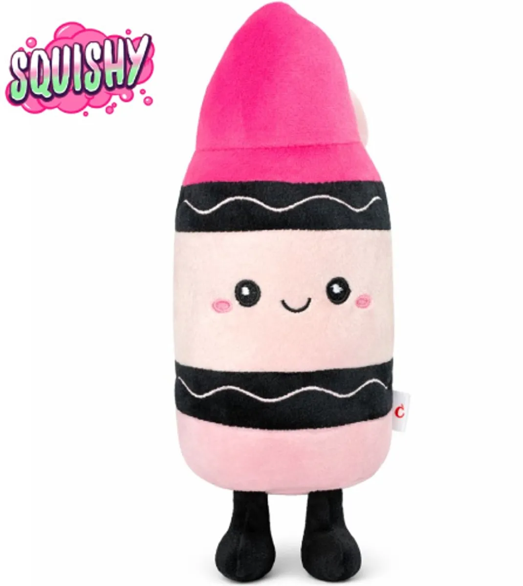 Topknuffels Roze Stift Squishy Pluche 20cm